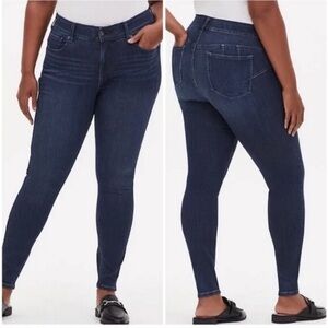 Torrid Bombshell Skinny Jeans Women’s Plus 16 Dark Wash Casual Stretch Pants